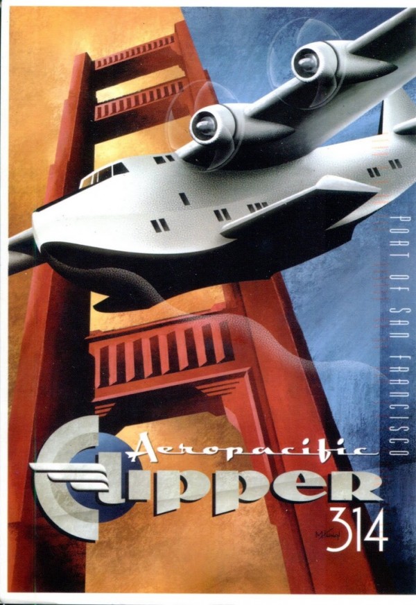 Clipper 314 by VINTAGE POSTER